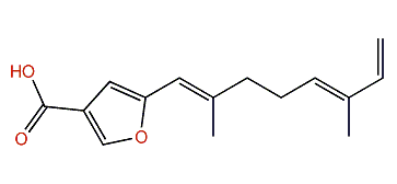 (E,E)-5-(2,6-Dimethyl-1,5,7-octatrienyl)-3-furancarboxylic acid